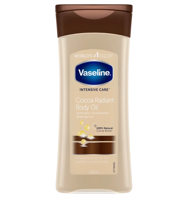 روغن بدن وازلین cocoa radiant - تصویر 1